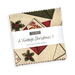 The A Vintage Christmas II Mini Charm Pack in its packaging, isolated on a white background. 
