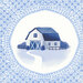 A zoomed in panel focusing on a farmhouse.