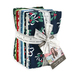 The Nantucket Noel Fat Eighth Bundle in its packaging, isolated on a white background. 