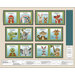 A digital mockup of a Book panel featuring a jungle animals. 