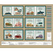 A digital mockup of a Book panel featuring a cars and trucks. 