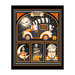 Black panel featuring a spooky candy truck, playful ghosts, skeletons, and jack-o'-lanterns with a checker border in festive orange, black, and white.
