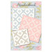 Front cover of the Meadowbrook quilt pattern showing the two different designs and sizes of quilts.