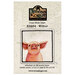 Front cover of the Wilber cross stitch pattern by Teresa Kogut, featuring a finished cross stitch. 