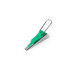 Clover Bias Tape Maker - 1/4" out of its packaging, isolated on a white background