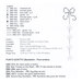 Chart listing the required DMC floss, backstitch floss, stitch count, recommended fabric, and design size.