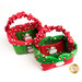 A top down shot of the baskets, demonstrating the dimensional pockets inside.