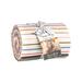 The Magic Stripe Dessert Roll in its packaging, isolated on a white background. 