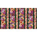 A forest green border stripe featured in the Tina's view collection by Tina Leto for Clothworks.