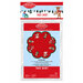 Rudolph the Red-Nosed Reindeer tree skirt kit package with festive holiday design.