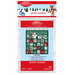 Rudolph the Red-Nosed Reindeer advent calendar kit package with festive holiday design.