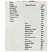 Color chart showing recommended floss for the project with DMC substitutions