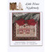 Cross-stitch chart cover for Little House Needleworks, “Hometown Holiday – Ice Cream Shop.”