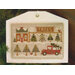 Cross-stitch pattern for Little House Needleworks, “Hometown Holiday – The Tree Lot.”