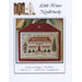 Cross-stitch chart cover for Little House Needleworks, “Hometown Holiday – The Diner.”