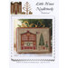 Cross-stitch chart cover for Little House Needleworks, “Hometown Holiday – Firehouse.”