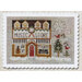 Cross-stitch pattern for Little House Needleworks, “Hometown Holiday – Music Store.”