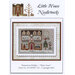 Cross-stitch chart cover for Little House Needleworks, “Hometown Holiday –Music Store"