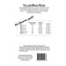 Back cover of the pattern listing project requirements.