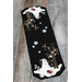 Silent Night...Frosty Night wool applique table runner | Shabby Fabrics