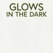 Cream fabric features tonal glow in the dark frost design | Shabby Fabrics