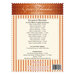 The back of the Give Thanks quilt listing the required materials.