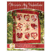 The front of the Forever My Valentine Quilt pattern by Shabby Fabrics showing the finished quilt.