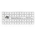 Creative Grids Shabby Fabrics 2.5" x 6.5" Rectangle Ruler