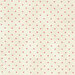 cream fabric with tiny red polka dots