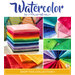 A collage of the fabrics included in the Watercolor collection