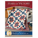 The front of the Stars of Victory Quilt Pattern by Shabby Fabrics