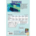 The image features the back cover of a quilting pattern titled Boomerang. It includes a description of the quilt, along with a list of materials required for various quilt sizes: Baby, Lap, Twin, Queen, and King. The pattern indicates that it does not require Y seams and includes a diagram for cutting the fabric. Additionally, there is a logo for Jaybird Quilts and a photo of the pattern designer, Julie Herman.