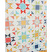 Angled image of the completed quilt.