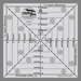 Creative Grids 6.5" Square It Up or Fussy Cut Ruler