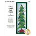 Tall Trim the Tree Pattern with Tissue Paper Foundations