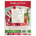 Image of a quilt pattern back featuring fabric requirements for the Rudolph and Friends quilt.