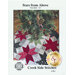 Stars From Above Pattern features a traditional sawtooth star Christmas Tree Skirt