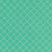 White lattice design on teal | Shabby Fabrics