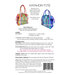 The back of the Katahdin Tote pattern showing the material requirements | Shabby Fabrics