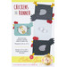 The front of the Chickens on the Runner pattern on a white background.
