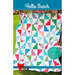 The front of the Hello March pattern by Cluck Cluck Sew A colorful quilt featuring a patchwork design.