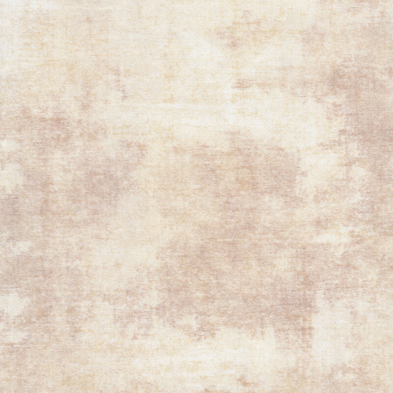 Cream mottled fabric features dry brush texture | Shabby Fabrics