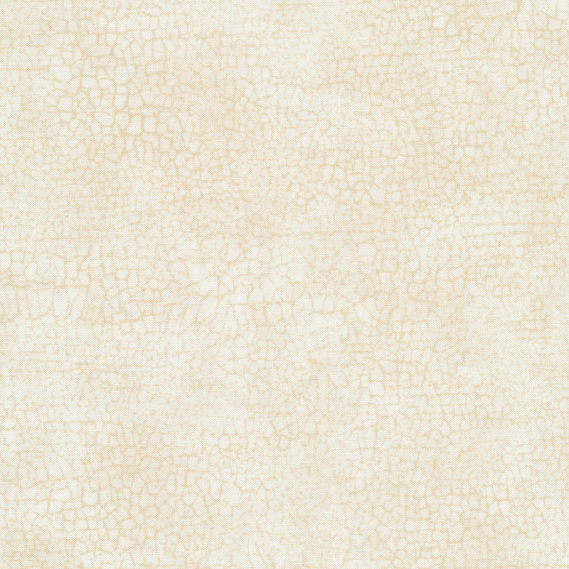 Mottled tonal cream fabric features crackle texture design | Shabby Fabrics