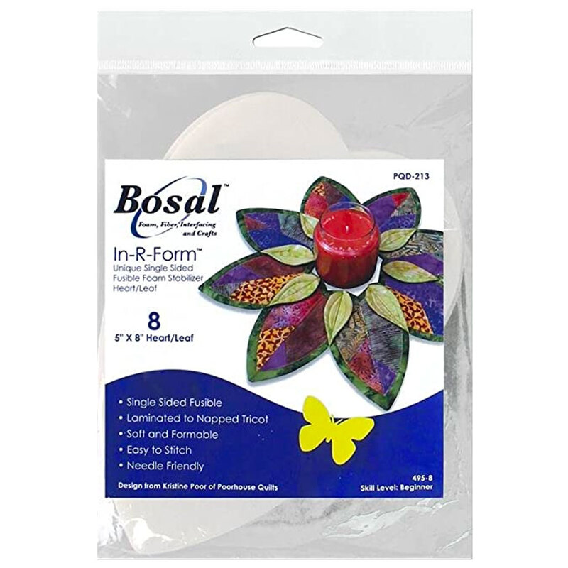 Bosal In-R-Form Heart/Leaf Foam Stabilizer - 8pk