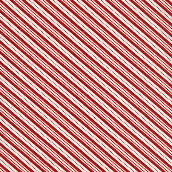 Red and white diagonal striped fabric