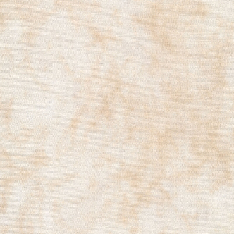 Cream tonal mottled muslin fabric 