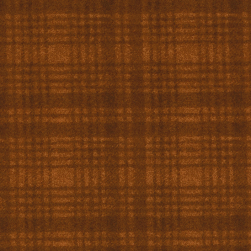 orange plaid flannel fabric