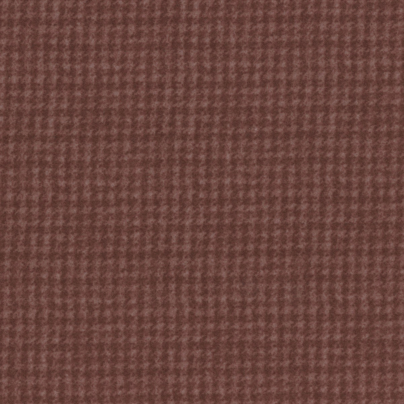 mauve houndstooth flannel fabric