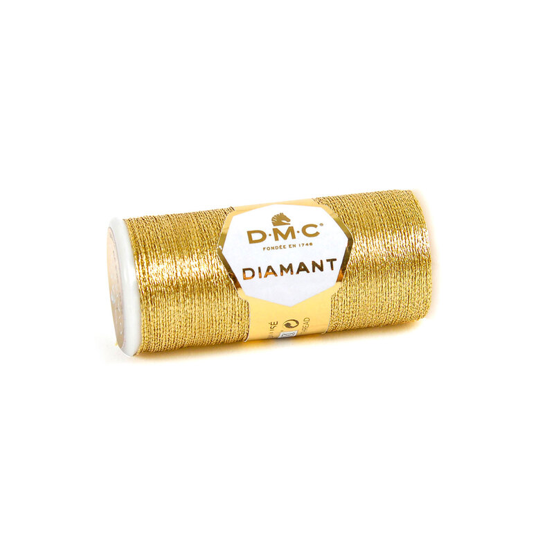 Image of spool of gold hand embroidery thread