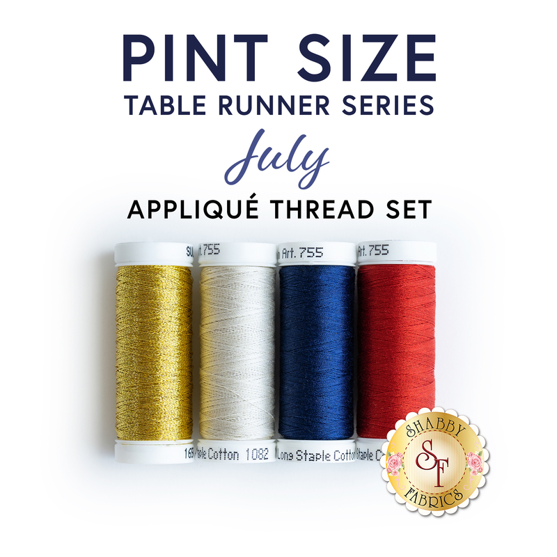 4pc Appliqué Thread Set